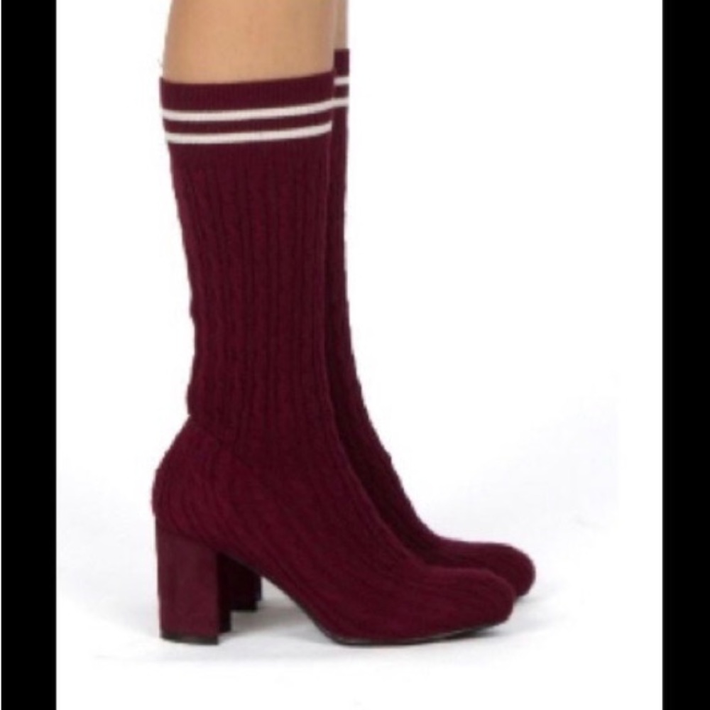 Catherine Catherine Malandrino Sock Boots - Size 7 NWOT